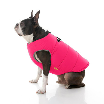 Step In - Zip Up Padded Dog Vest - Pink - XS-XL