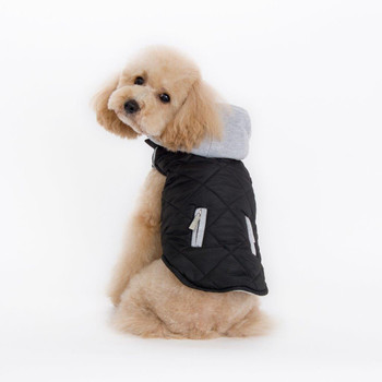 Dogo Pet City Puffer Pet Dog Jacket - Black