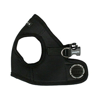 B Style Dog Harness - Soft Mesh, Black, Medium