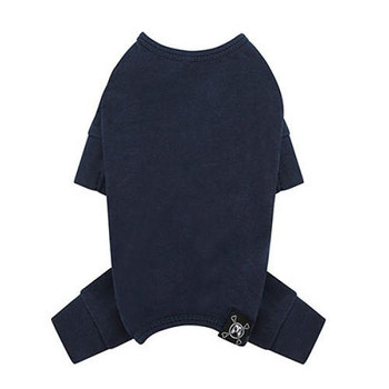 Puppy Angel Mac Daily Dog Coverall / Pajama - Navy Blue