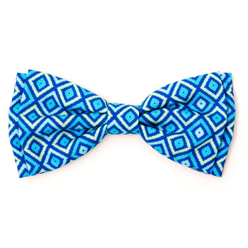 Worthy Dog Graphic Diamond Pet Dog Bow Tie