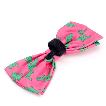 Worthy Dog Al the Gator Pet Dog Bow Tie