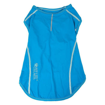 Racerbark 4-Way Stretch Performance Dog Tank - Sky Blue