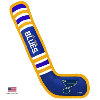 All Star Dogs St Louis Blues Pet Hockey Stick Toy