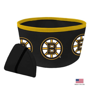 All Star Dogs Boston Bruins Collapsible Pet Bowl