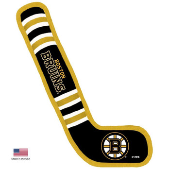 All Star Dogs Boston Bruins Pet Hockey Stick Toy
