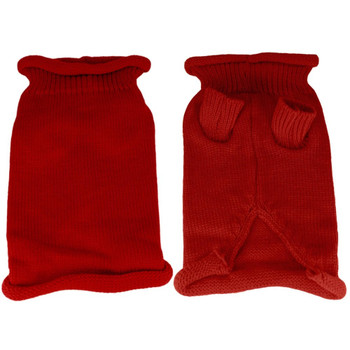 Mirage Pet Products Plain Knit Pet Sweater - Red - XS