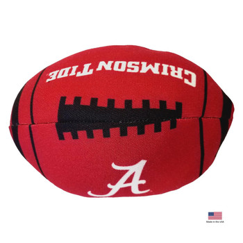 All Star Dogs Alabama Crimson Tide Football Toss Toy