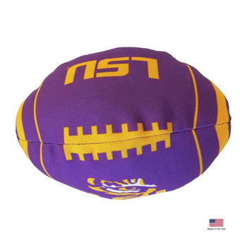 All Star Dogs LSU Tigers Football Toss Toy