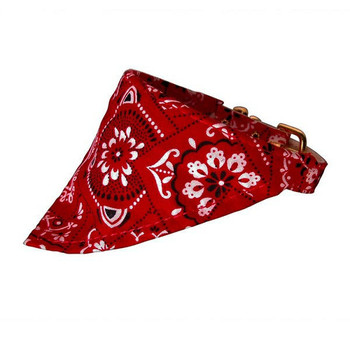 Red Bandana Classic Fabric Collar