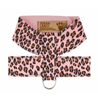 Susan Lanci Designs Pink Cheetah Plain Dog Tinkie Harnesses by Susan Lanci - In Stock