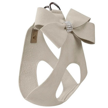 Susan Lanci Custom - Doe Nouveau Bow Dog Harness - Stardust or not 