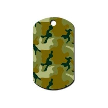 Hillman Group Green Camouflage Print Military ID Tag