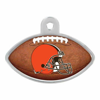 Hillman Group Cleveland Browns Football ID Tag