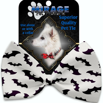Mirage Pet Purple Bats Pet Bow Tie Collar