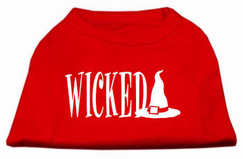 Mirage Pet Wicked Screen Print Shirt - Red