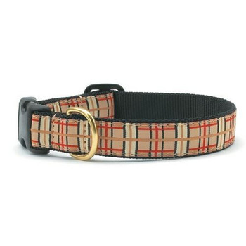 Up Country Plaid Dog Collar, Harness and optional leash