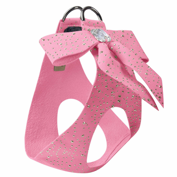 Customize - Perfect Pink Tail Bow Emerald Step-In Harness