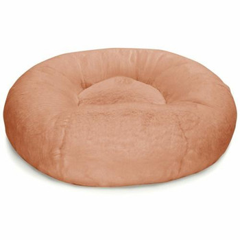 Susan Lanci Designs Plush Peaches N Cream Spa Dog Bed