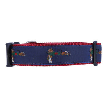 Dog Collar - Royal Wulff Fly, 1 1/4"