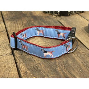 Preston Dog Dog Collar - American Dog, 1 1/4