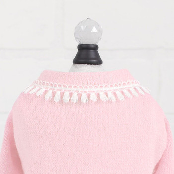 Hello Doggie Heavenly Kiss Dog Sweater - Baby Pink 
