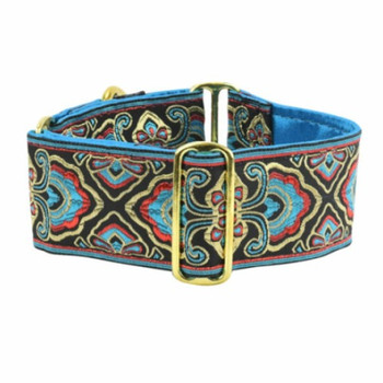 Valiente Satin lined Martingale Dog Collar - 2" - Limited Edition