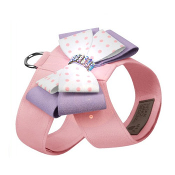 Daisy Polka Dot Double Nouveau Bow Tinkie Harness image