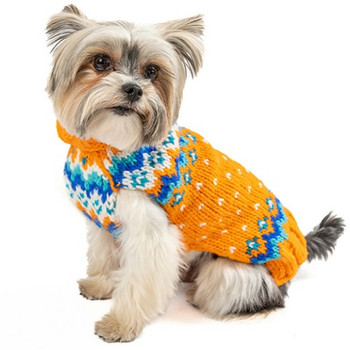 Artic Amber Wool Dog Sweater