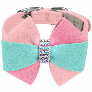 Pinwheel Cotton Candy Dog Collar