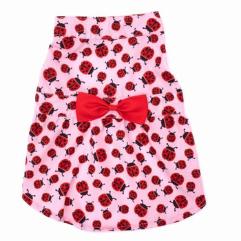 Ladybug Pet Dog Dress - Small - Big Dog