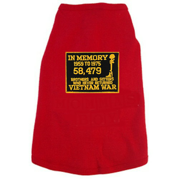 In Memory of Vietnam Veteran 1959 - 1975 Dog Tank