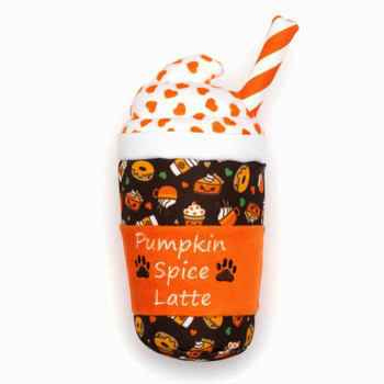 Pumpkin Spice Latte Dog Toy
