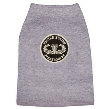 U.S. Army Paratrooper Logo Dog Tank