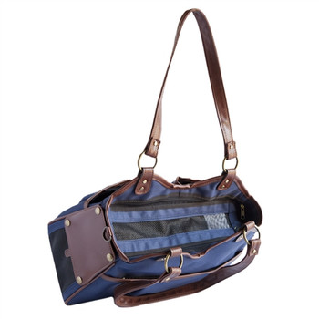 Metro Classic - Navy Pet Dog Carrier by Petote
