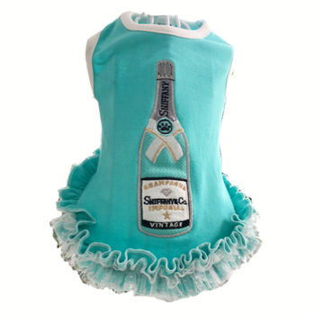 Designer Sniffany Champagne Dog Dress