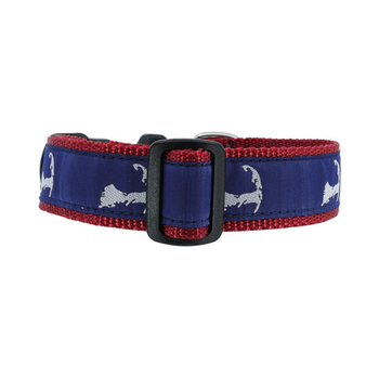 Dog Collar - Cape Cod -  3/4 & 1 1/4