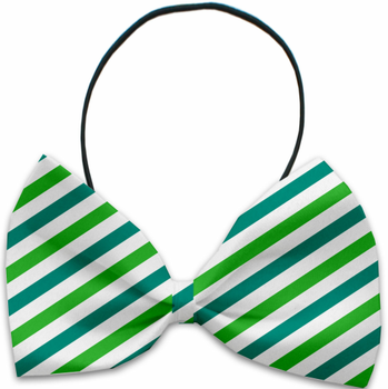 Lucky Stripes Pet Dog Bow Tie
