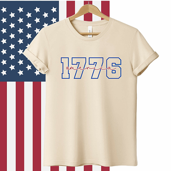 1776 America Human Unisex T-Shirts - More Colors