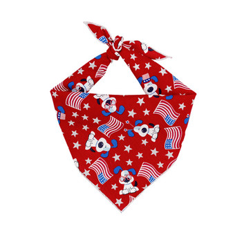 Patriotic Pup Dog Pet Dog Bandanas