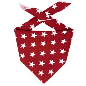 Red Stars Dog Pet Dog Bandanas