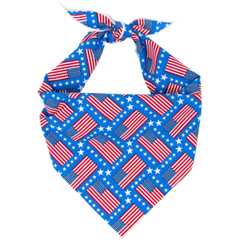 USA Flag Dog Pet Dog Bandanas