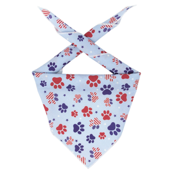 USA Paws Blue Dog Pet Dog Bandanas