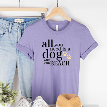 All You Need Is A Dog Human Unisex T-Shirts - More Colors