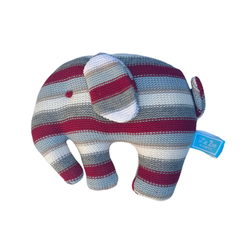 Le Elephant - Red Striped Dog Toy