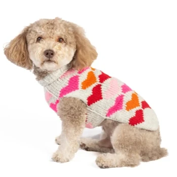 Puppy Love Hand Knit Dog Sweaters