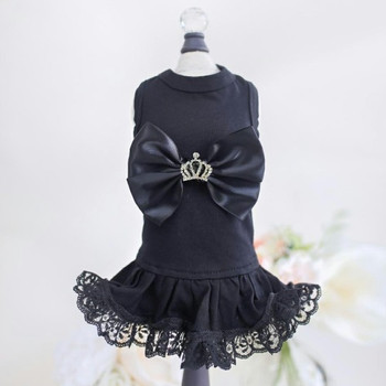 Royal Princess Dog Dress - Black