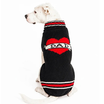 Dad Hand Knit Dog Sweaters