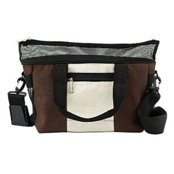 Image of Hemp Dog Carrier - Brown