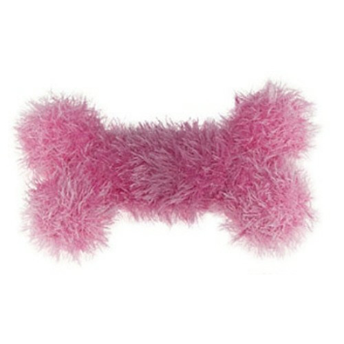 Dog Toy - Bone - Pink